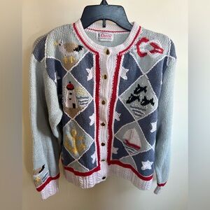 Vintage Orvis Seaside Knit Sweater
